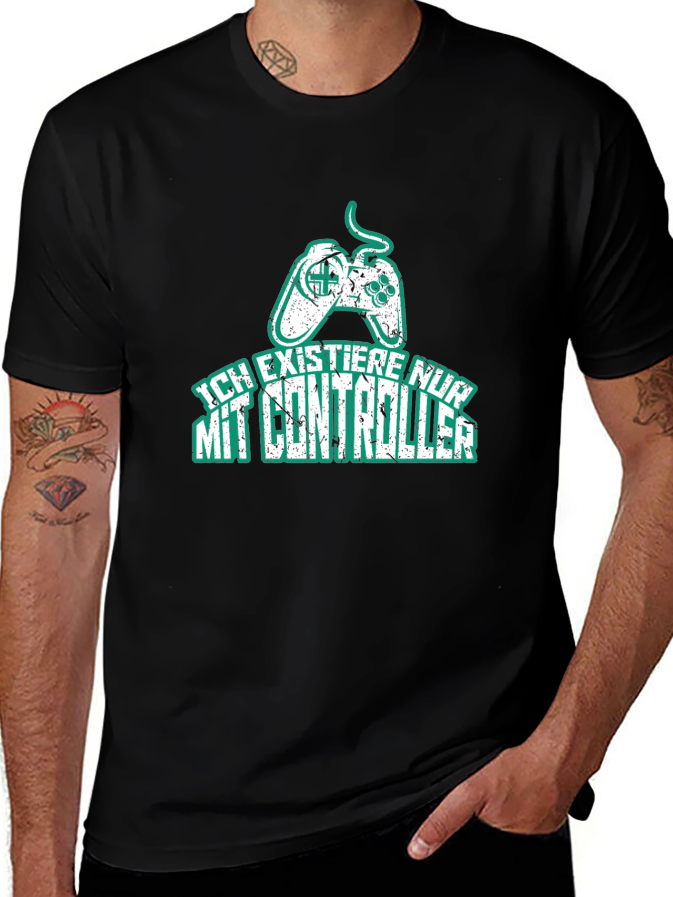 Ich Existiere Nur Mit Controller T-Shirt
