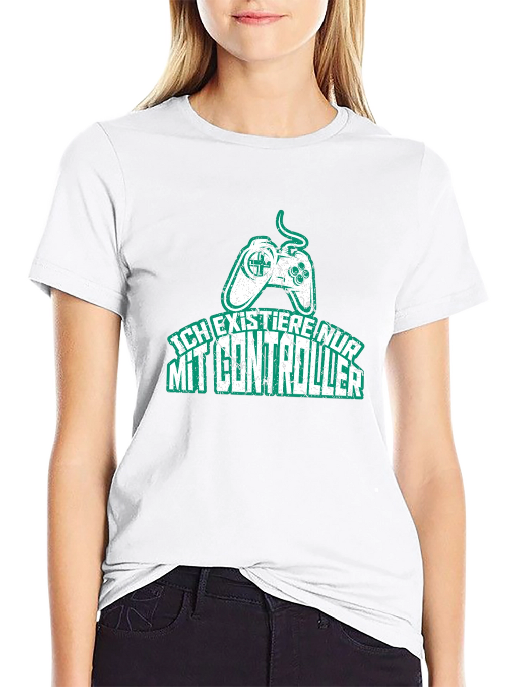 Ich Existiere Nur Mit Controller T-Shirt