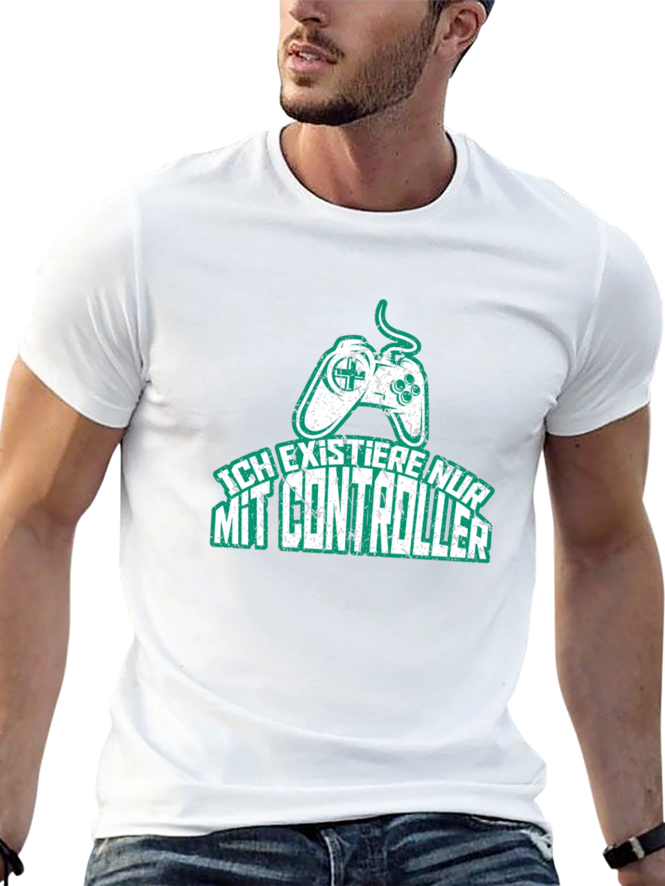 Ich Existiere Nur Mit Controller T-Shirt