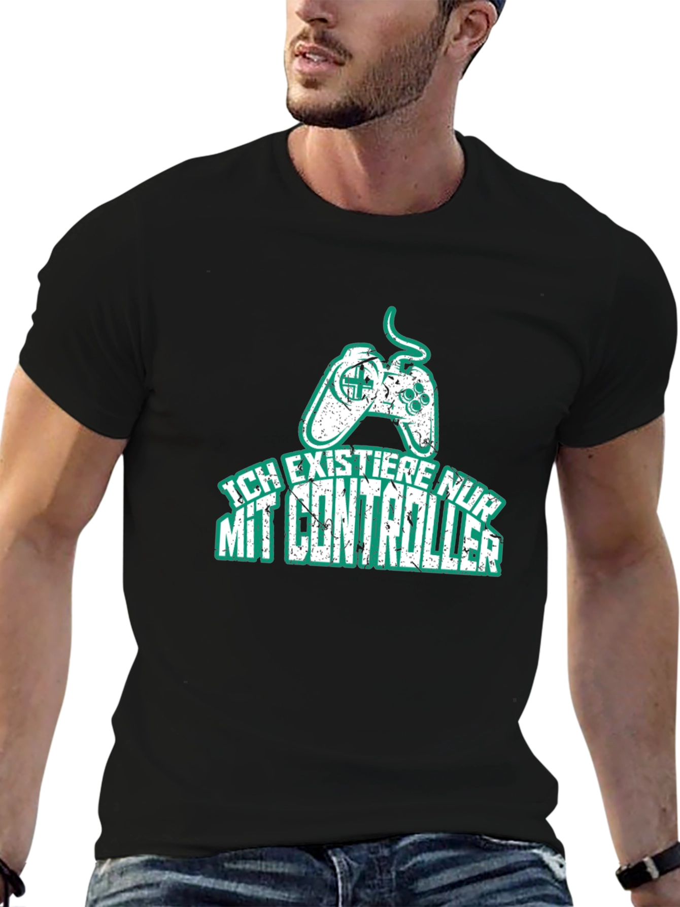 Ich Existiere Nur Mit Controller T-Shirt