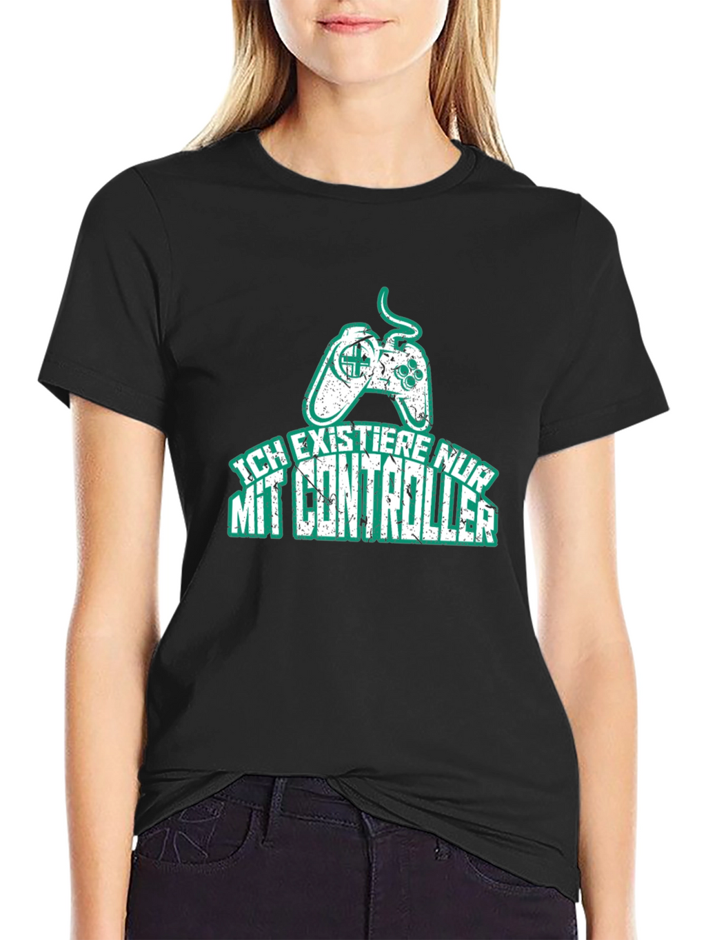 Ich Existiere Nur Mit Controller T-Shirt