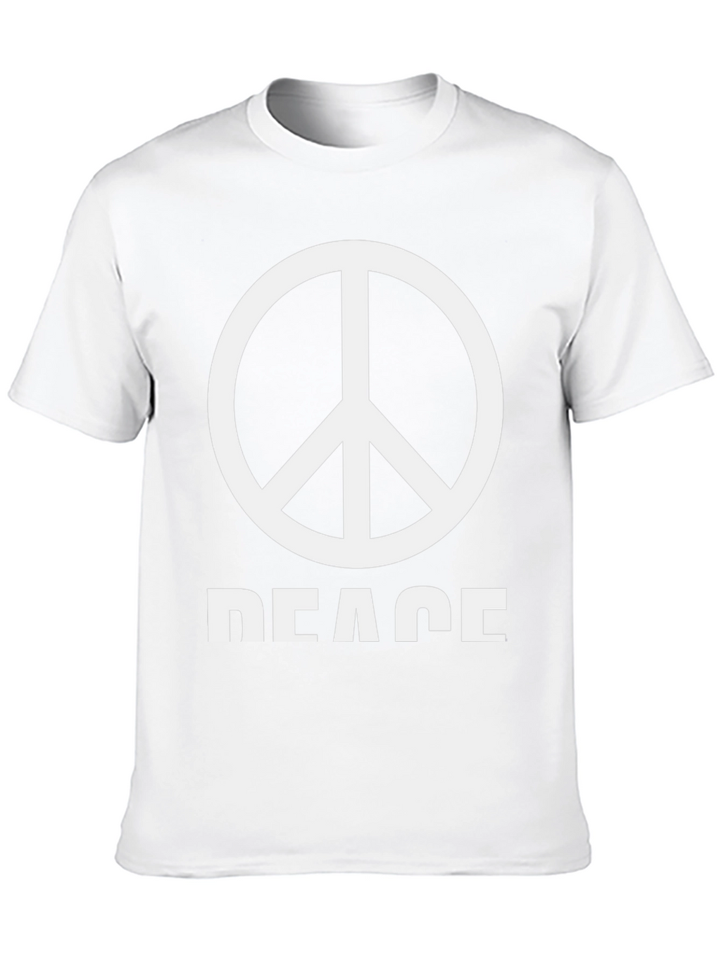 Peace Sign T-Shirt - Black Graphic Tee