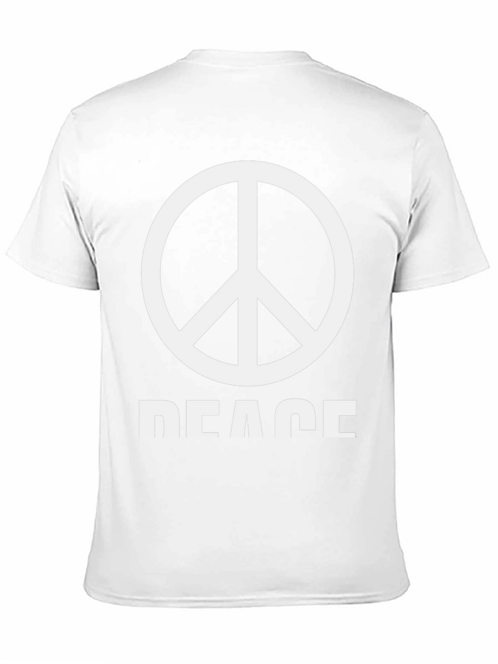 Peace Sign T-Shirt - Black Graphic Tee