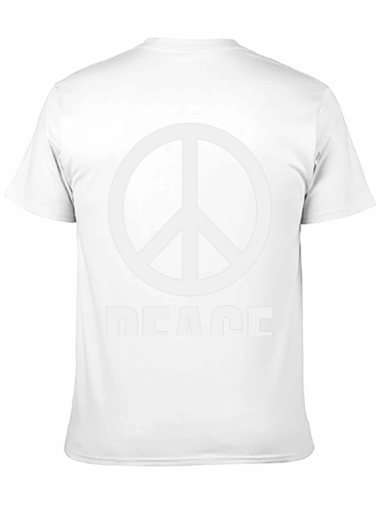 Peace Sign T-Shirt - Black Graphic Tee