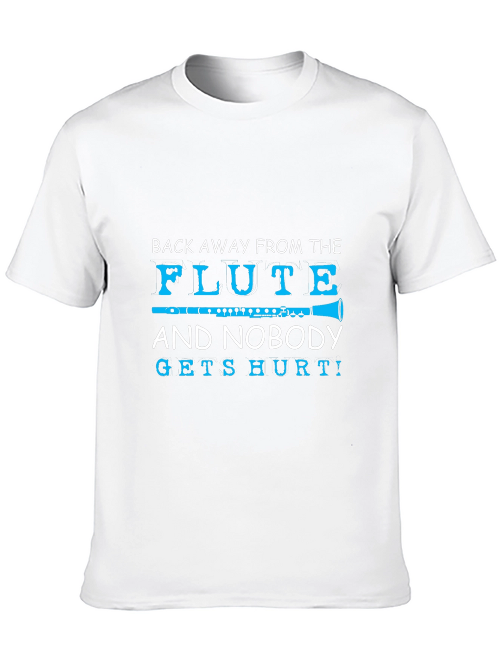 Funny Flute Player T-Shirt
