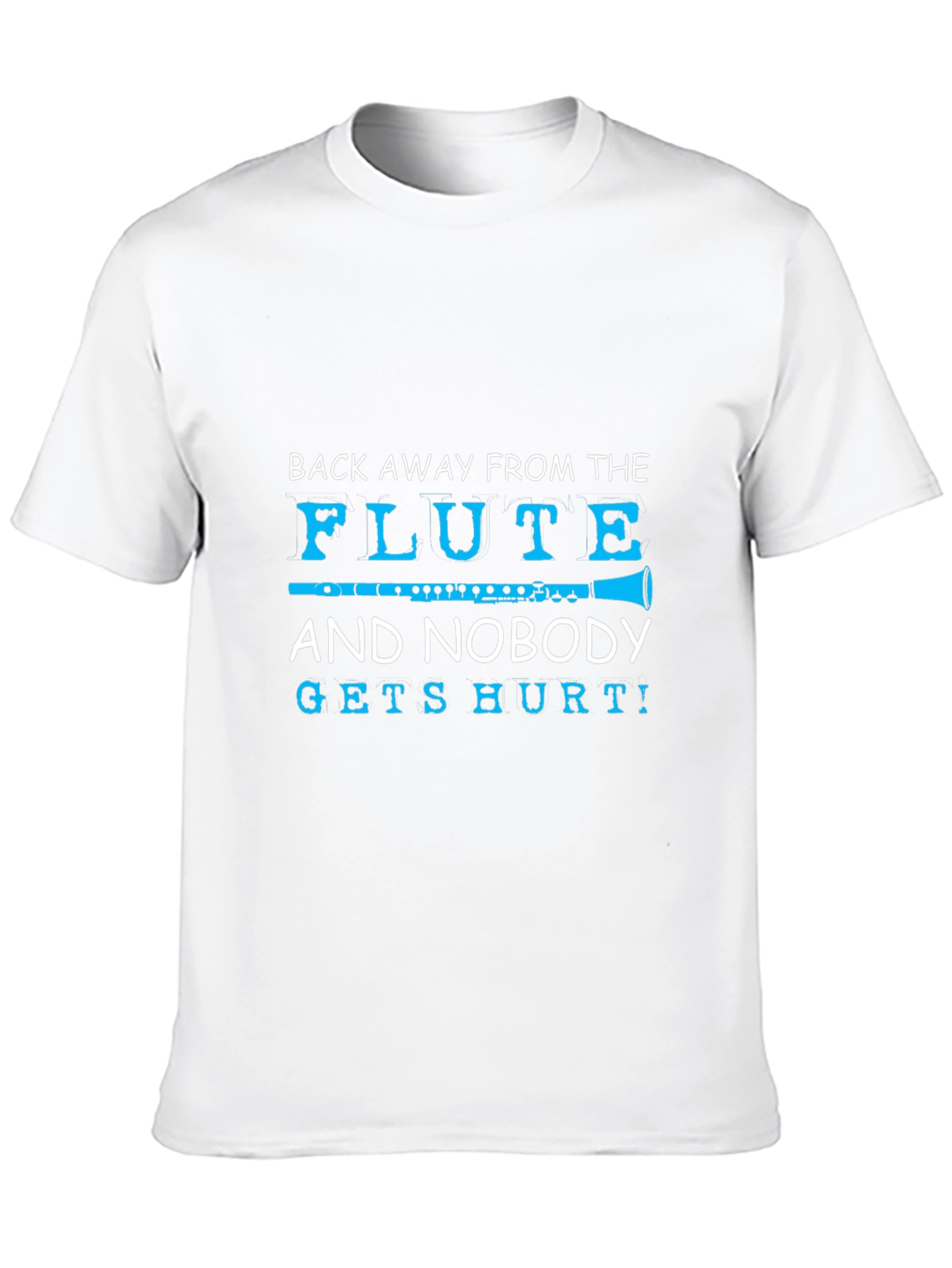 Funny Flute Player T-Shirt