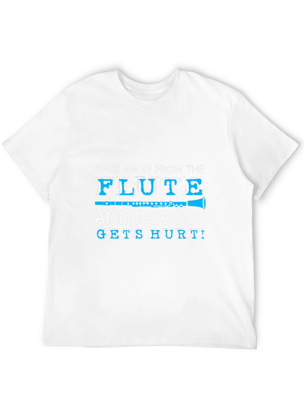 Funny Flute Player T-Shirt