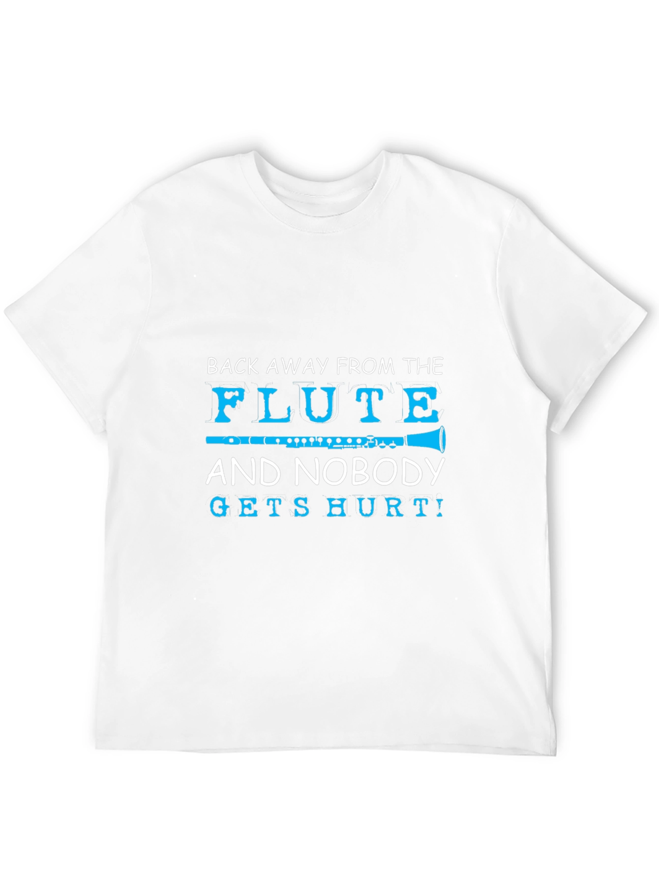 Funny Flute Player T-Shirt