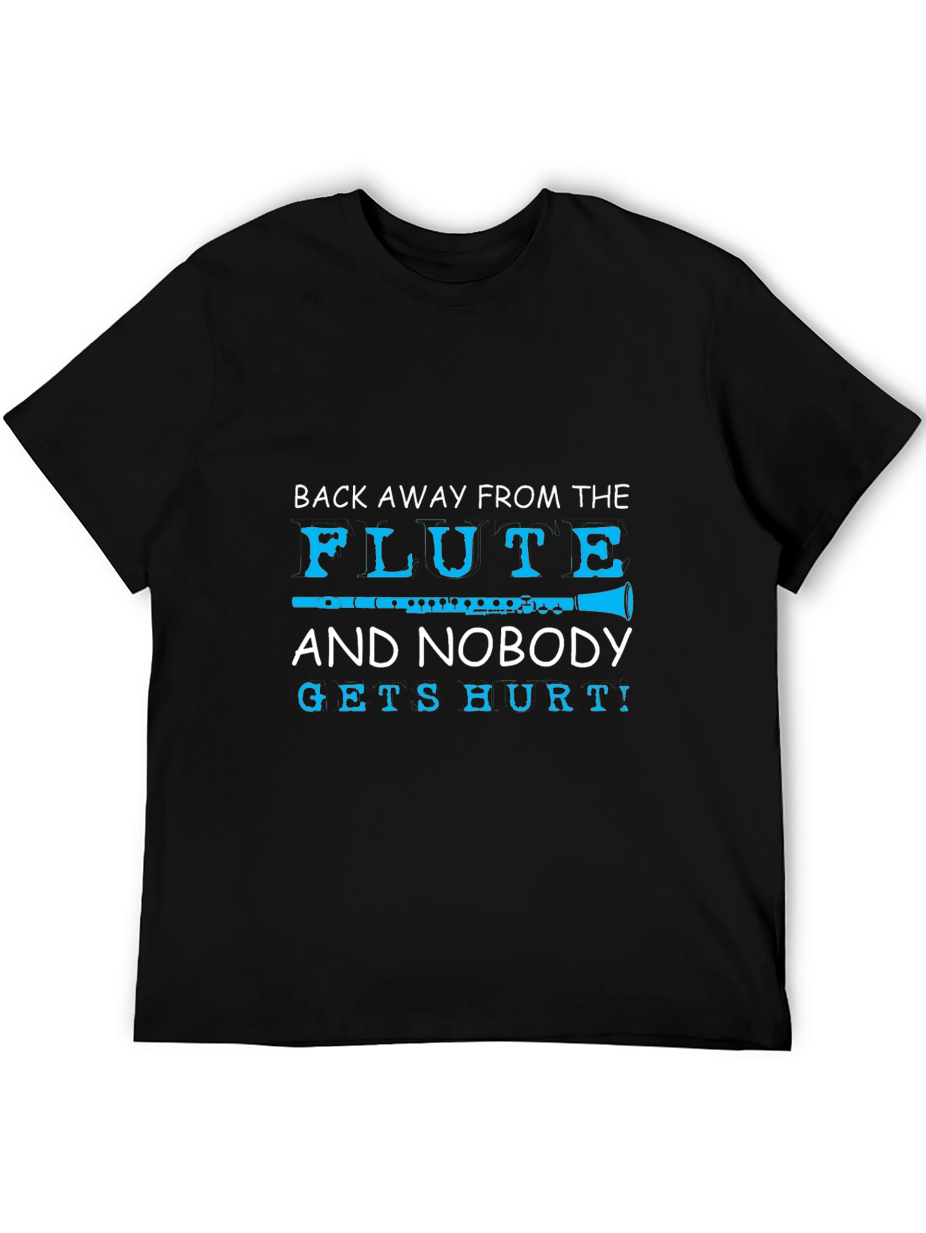Funny Flute Player T-Shirt