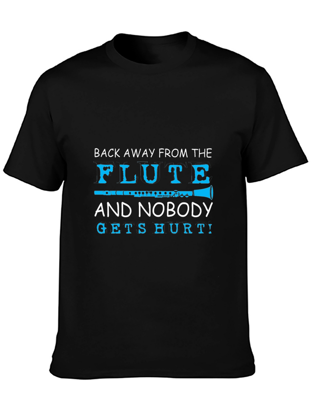 Funny Flute Player T-Shirt