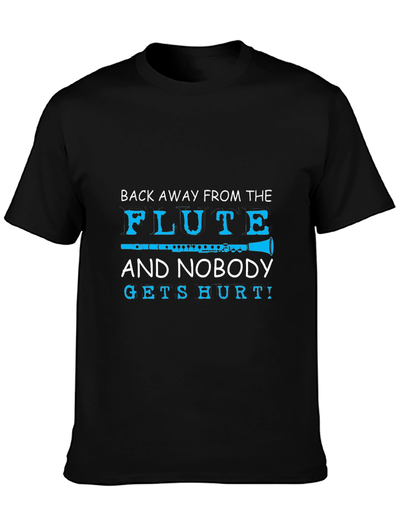 Funny Flute Player T-Shirt