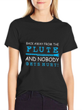 Funny Flute Player T-Shirt