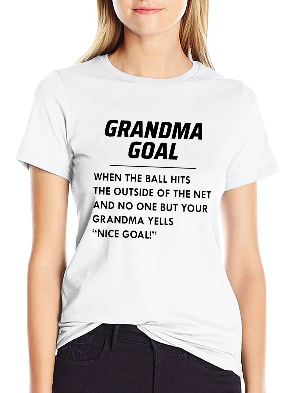Grandma Goal T-Shirt - Volleyball Fan Tee