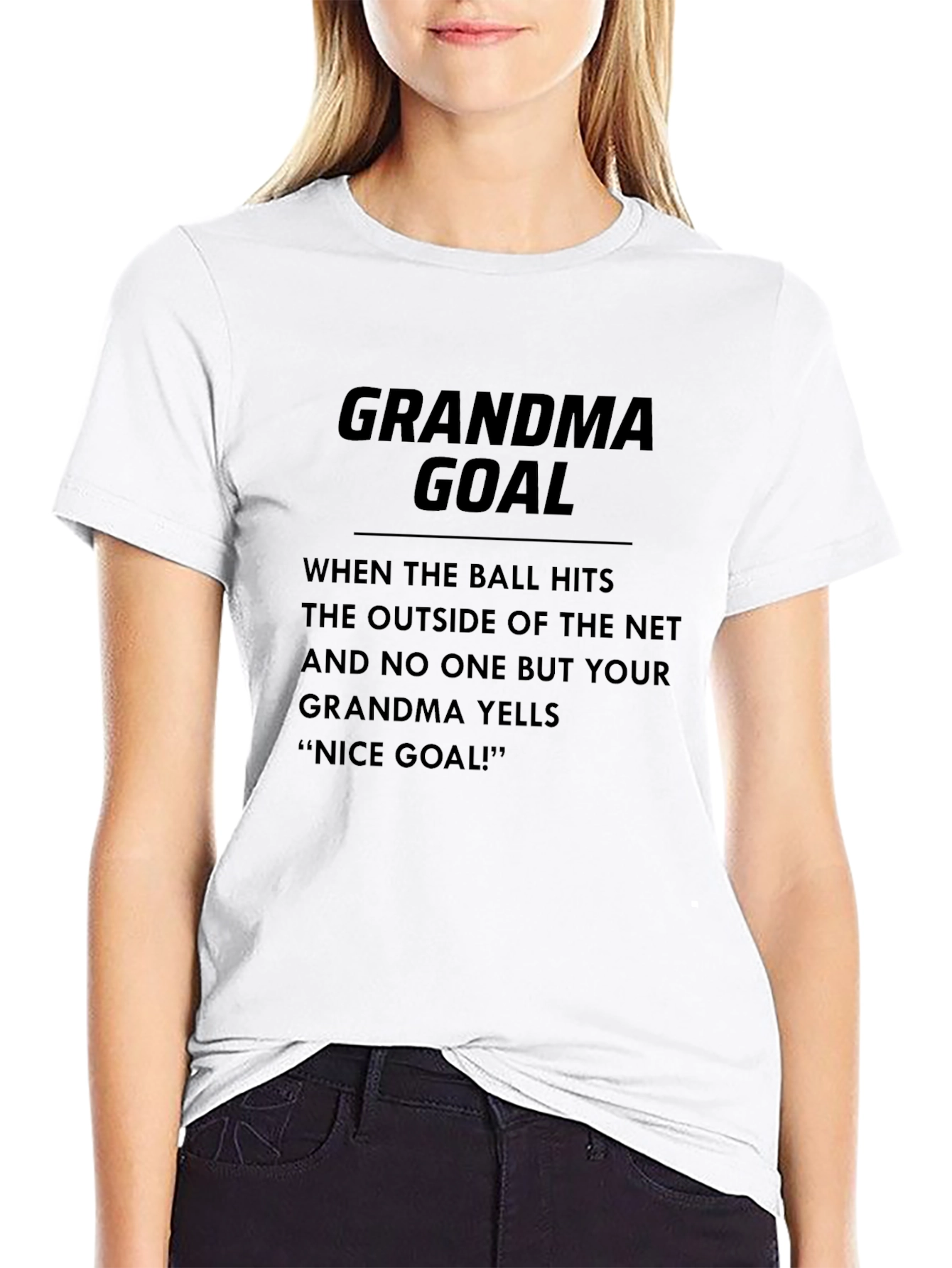 Grandma Goal T-Shirt - Volleyball Fan Tee
