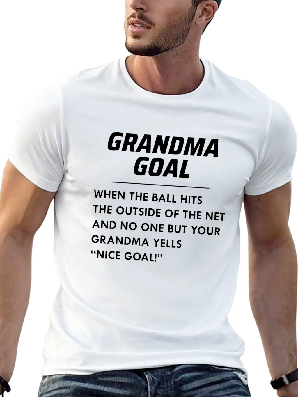 Grandma Goal T-Shirt - Volleyball Fan Tee