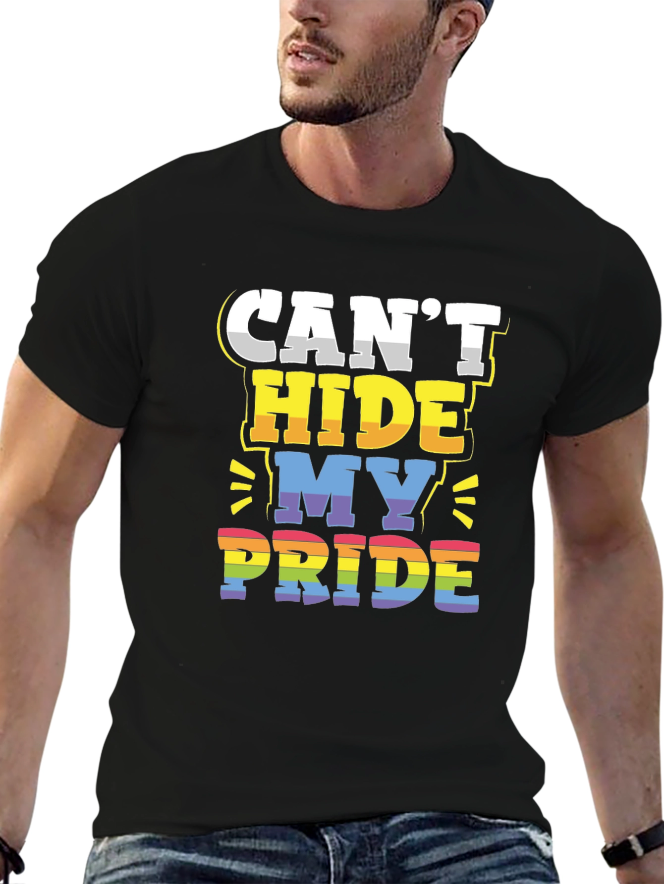 Cant Hide My Pride LGBTQ+ T-Shirt