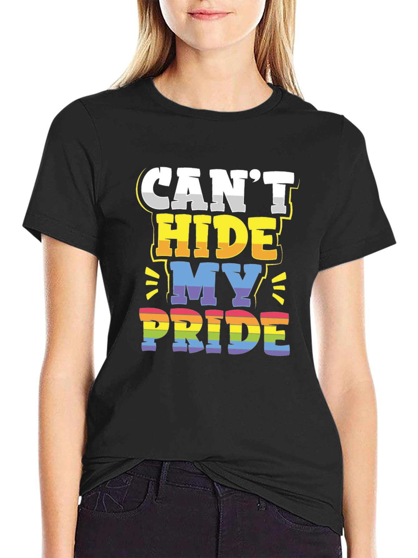 Cant Hide My Pride LGBTQ+ T-Shirt