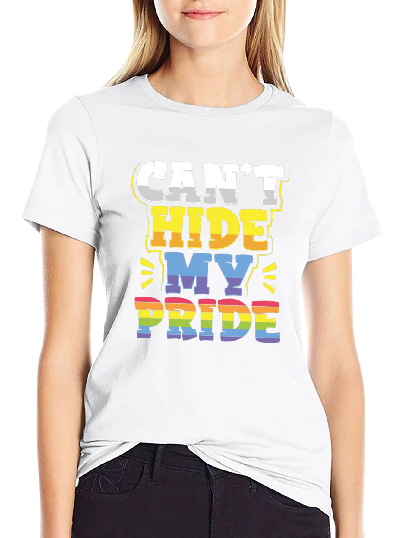 Cant Hide My Pride LGBTQ+ T-Shirt