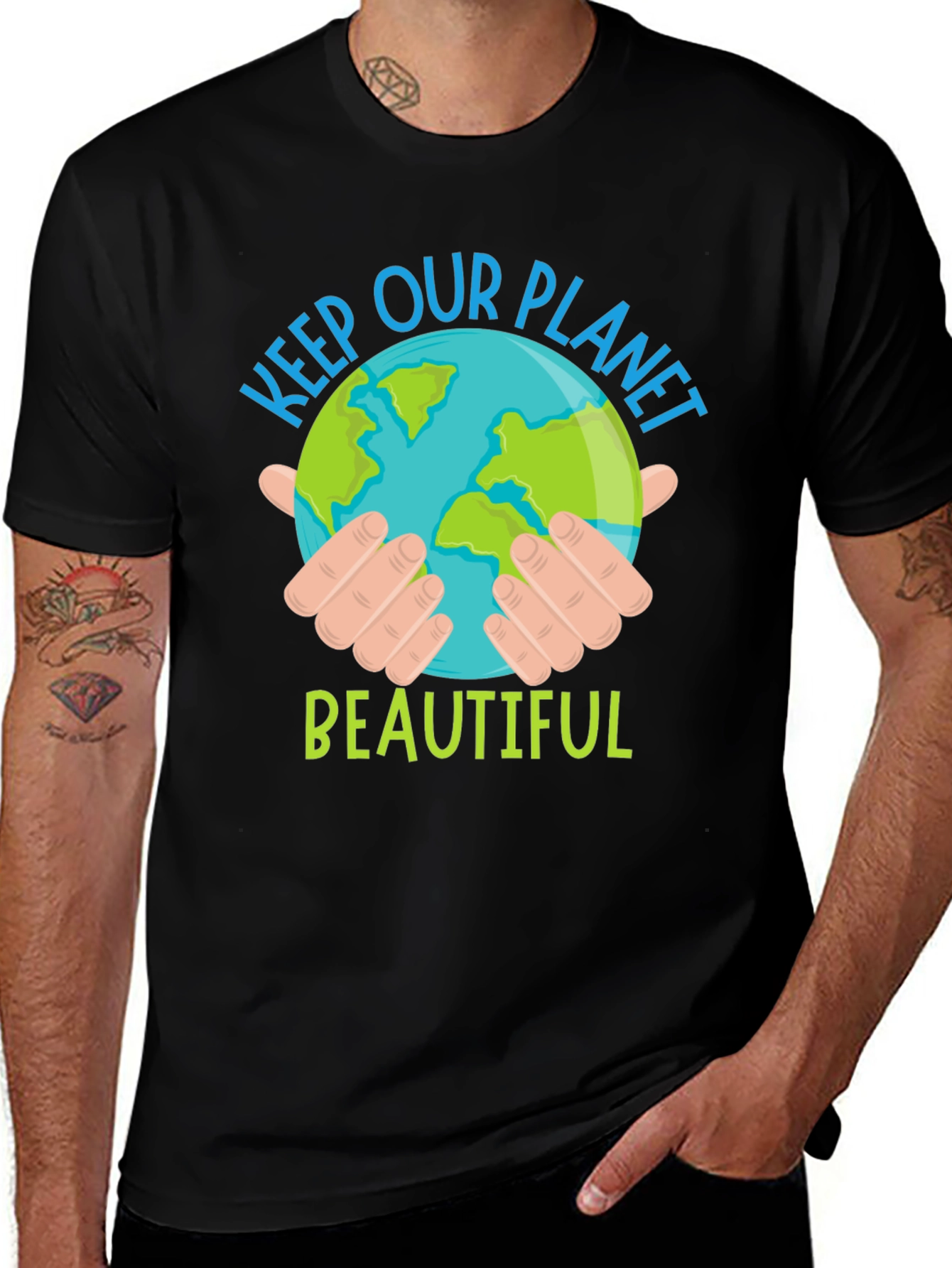 Keep Our Planet Beautiful Graphic T-Shirt
