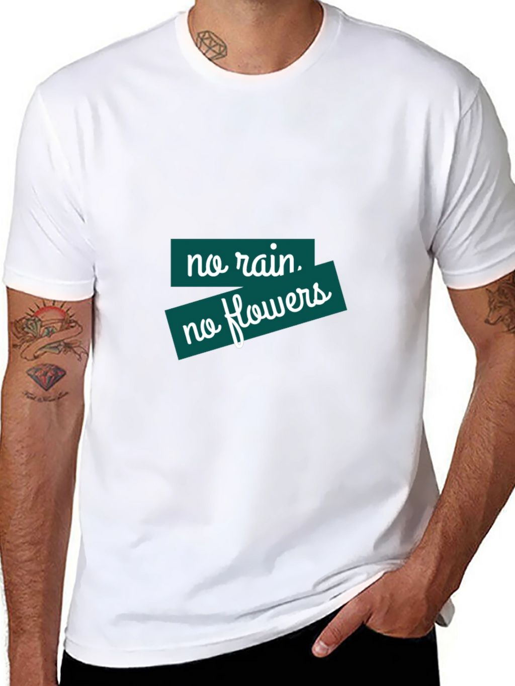 No Rain No Flowers Graphic Tee