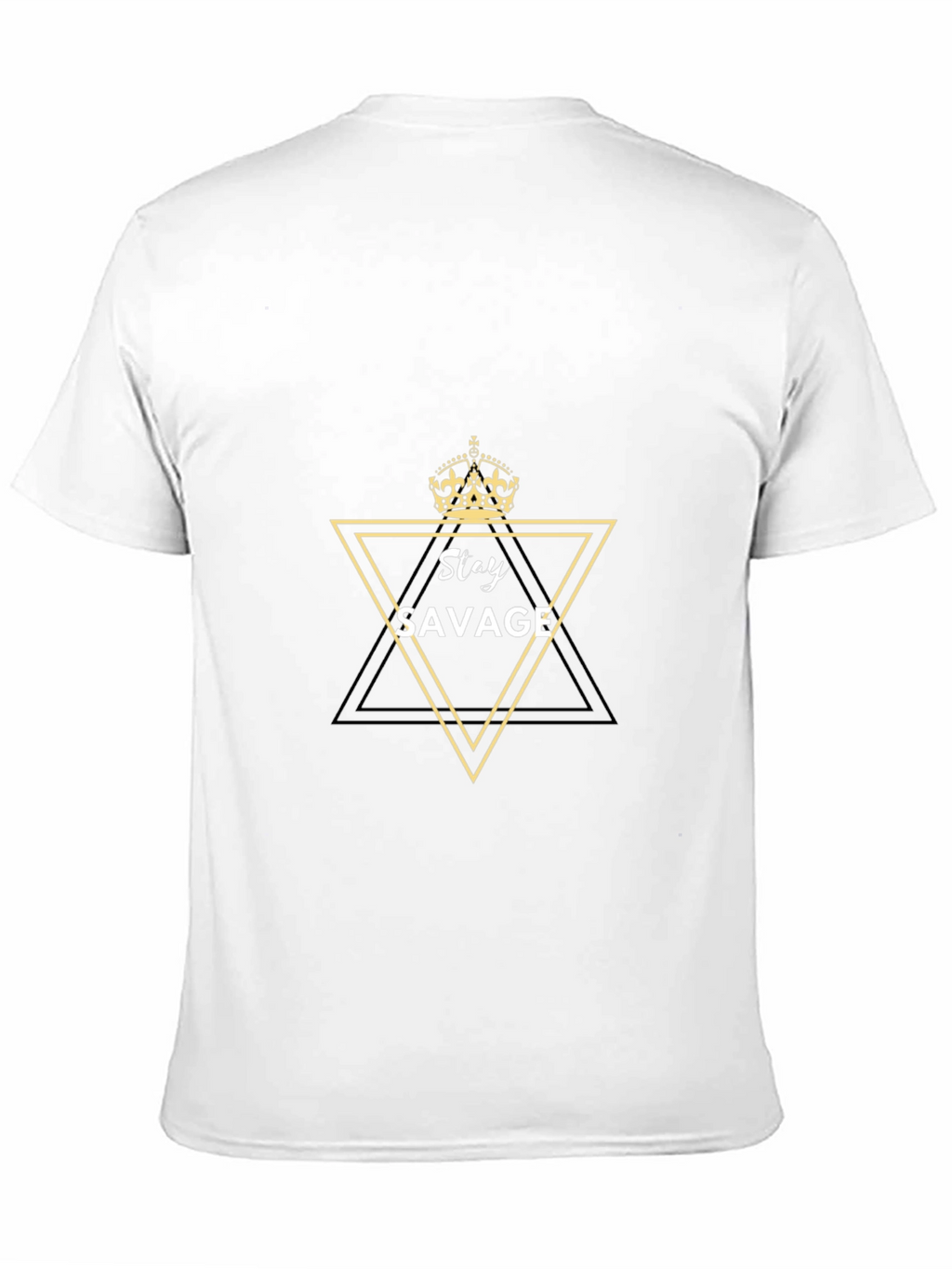 Stay Savage Black Graphic Tee