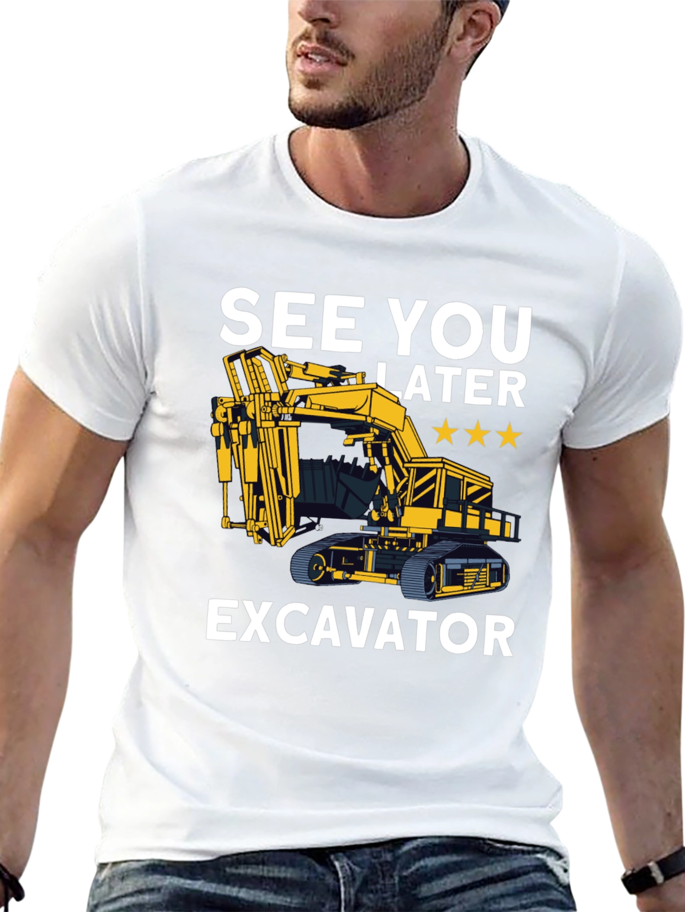 See You Later Excavator T-Shirt