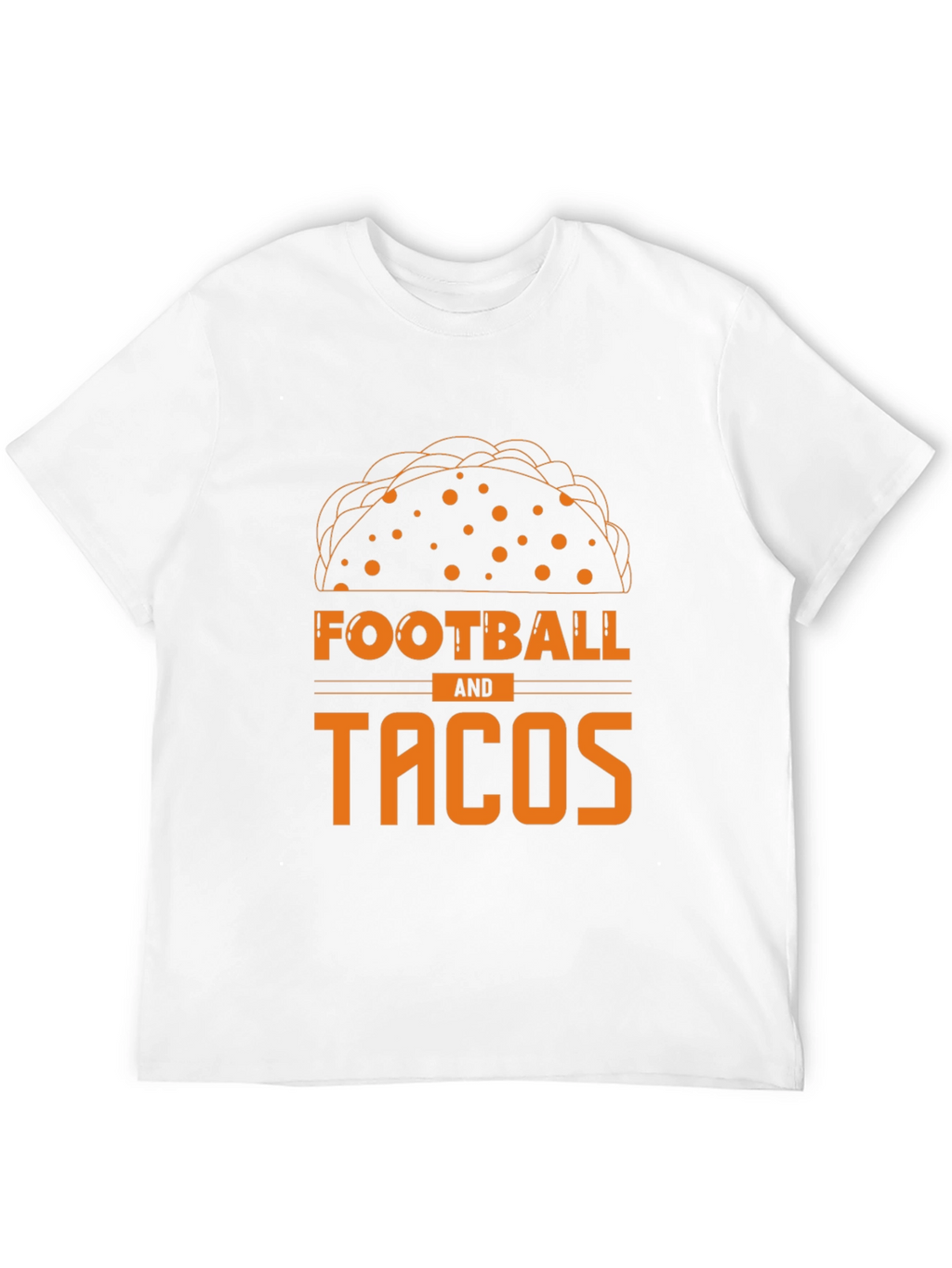 Football and Tacos Graphic Tee