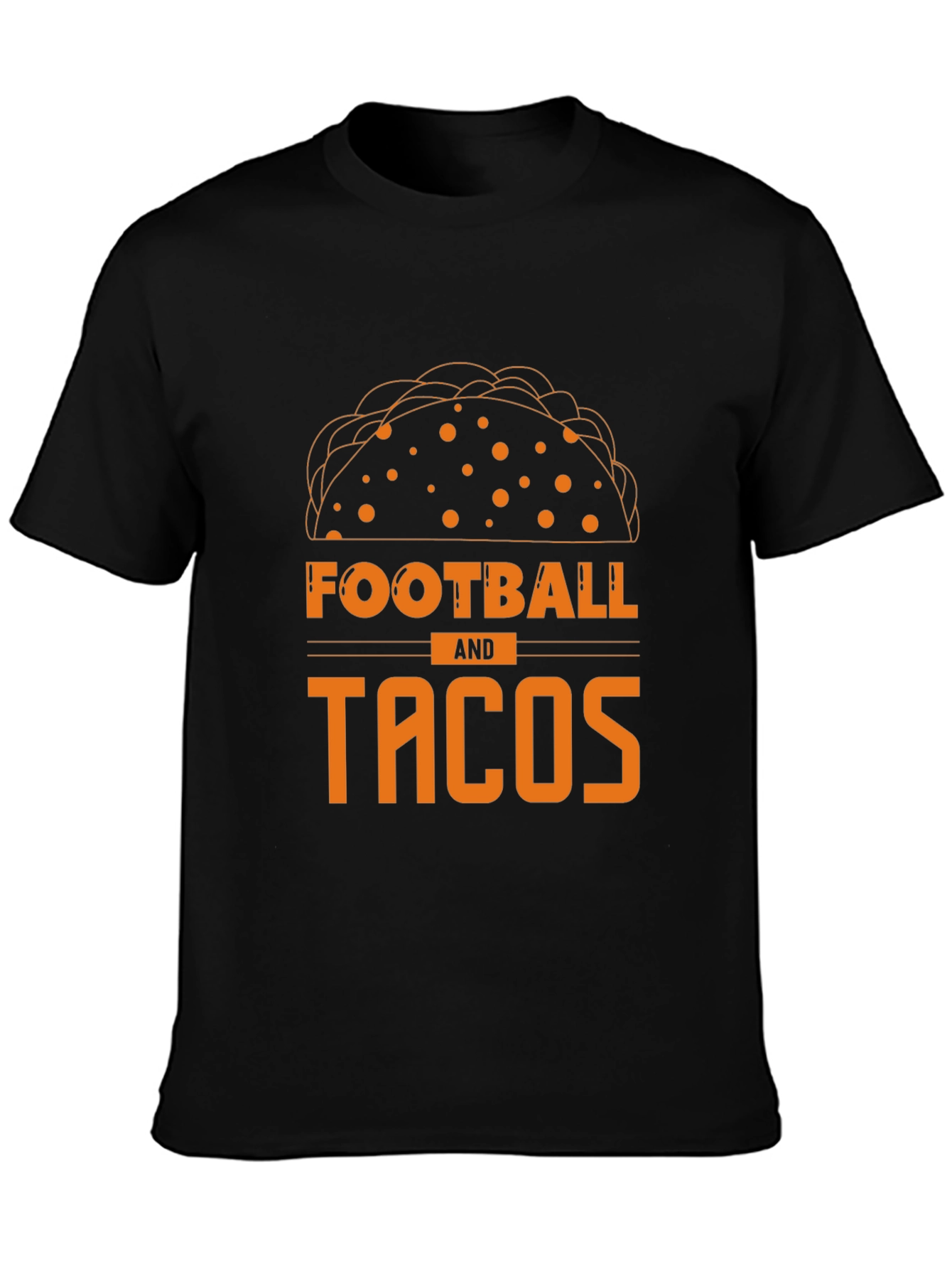 Football and Tacos Graphic Tee