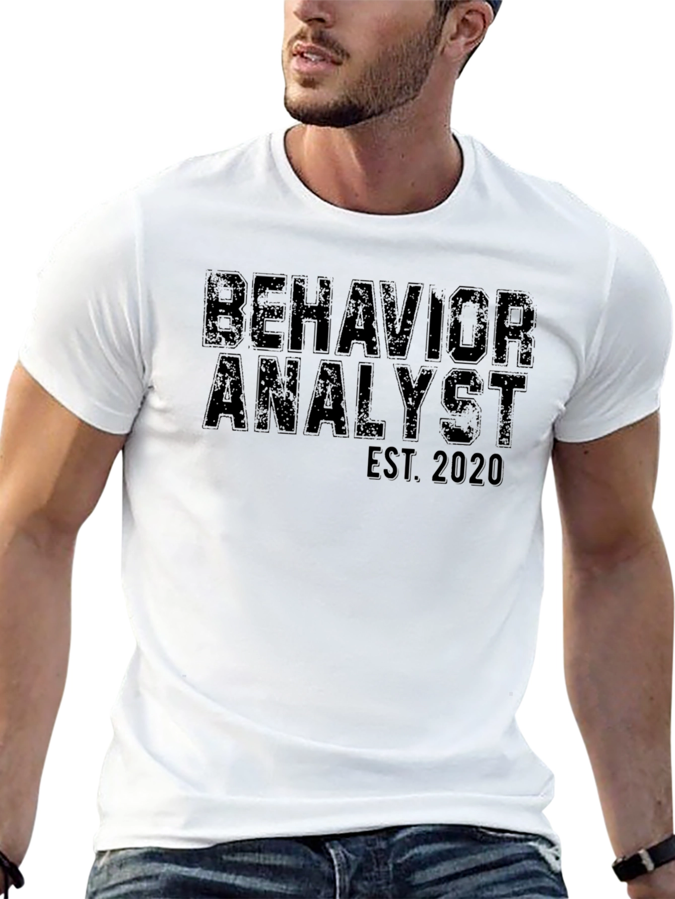 Behavior Analyst Est. 2020 Black T-Shirt