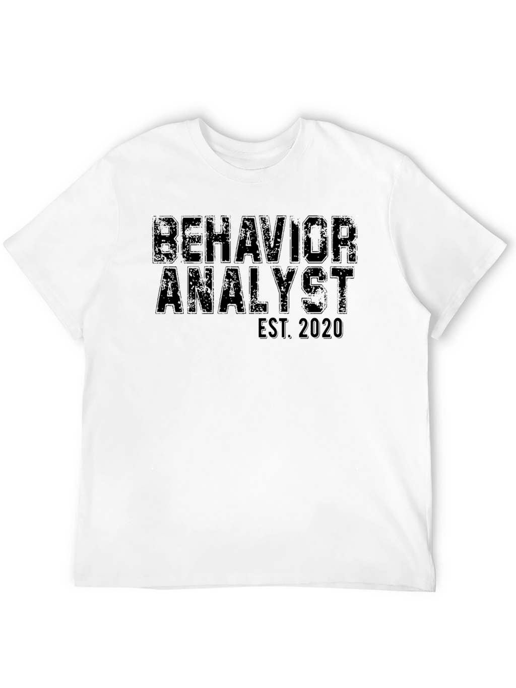 Behavior Analyst Est. 2020 Black T-Shirt