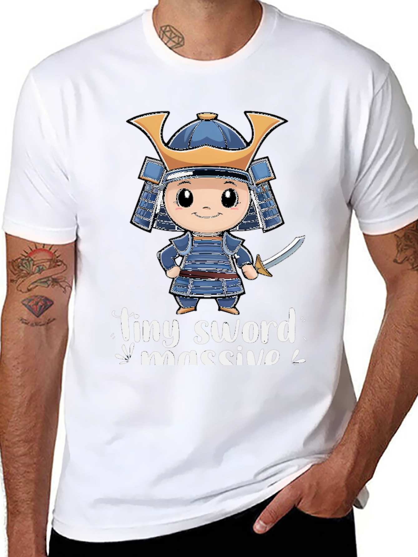 Tiny Sword Massive T-Shirt