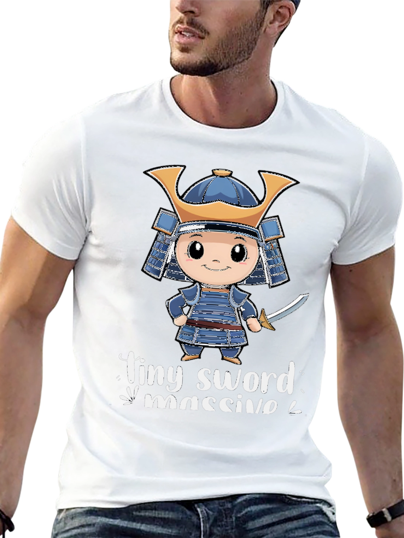 Tiny Sword Massive T-Shirt