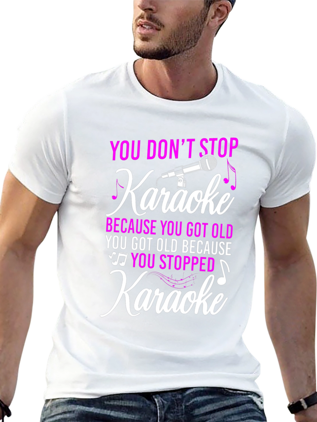 Karaoke Lover T-Shirt: Dont Stop Karaoke!