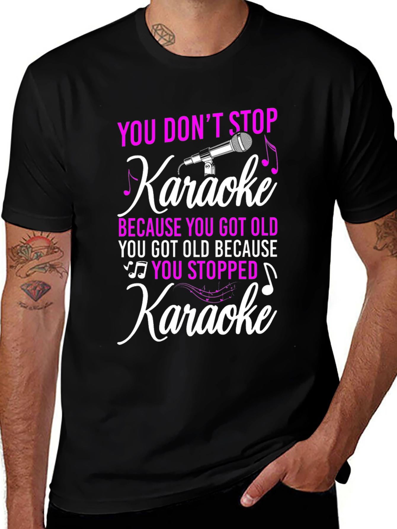 Karaoke Lover T-Shirt: Dont Stop Karaoke!