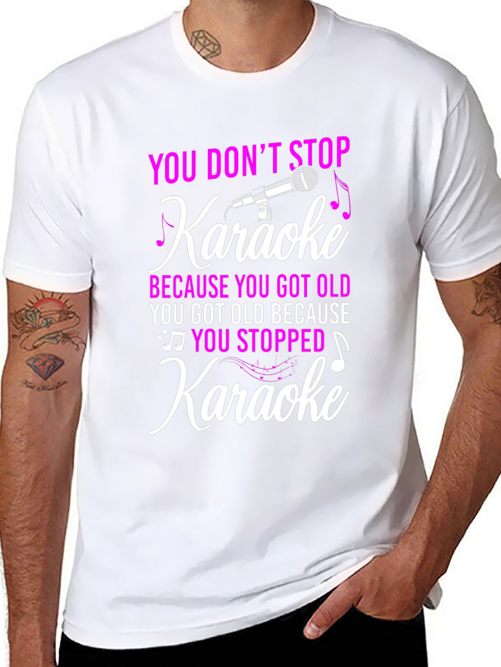 Karaoke Lover T-Shirt: Dont Stop Karaoke!