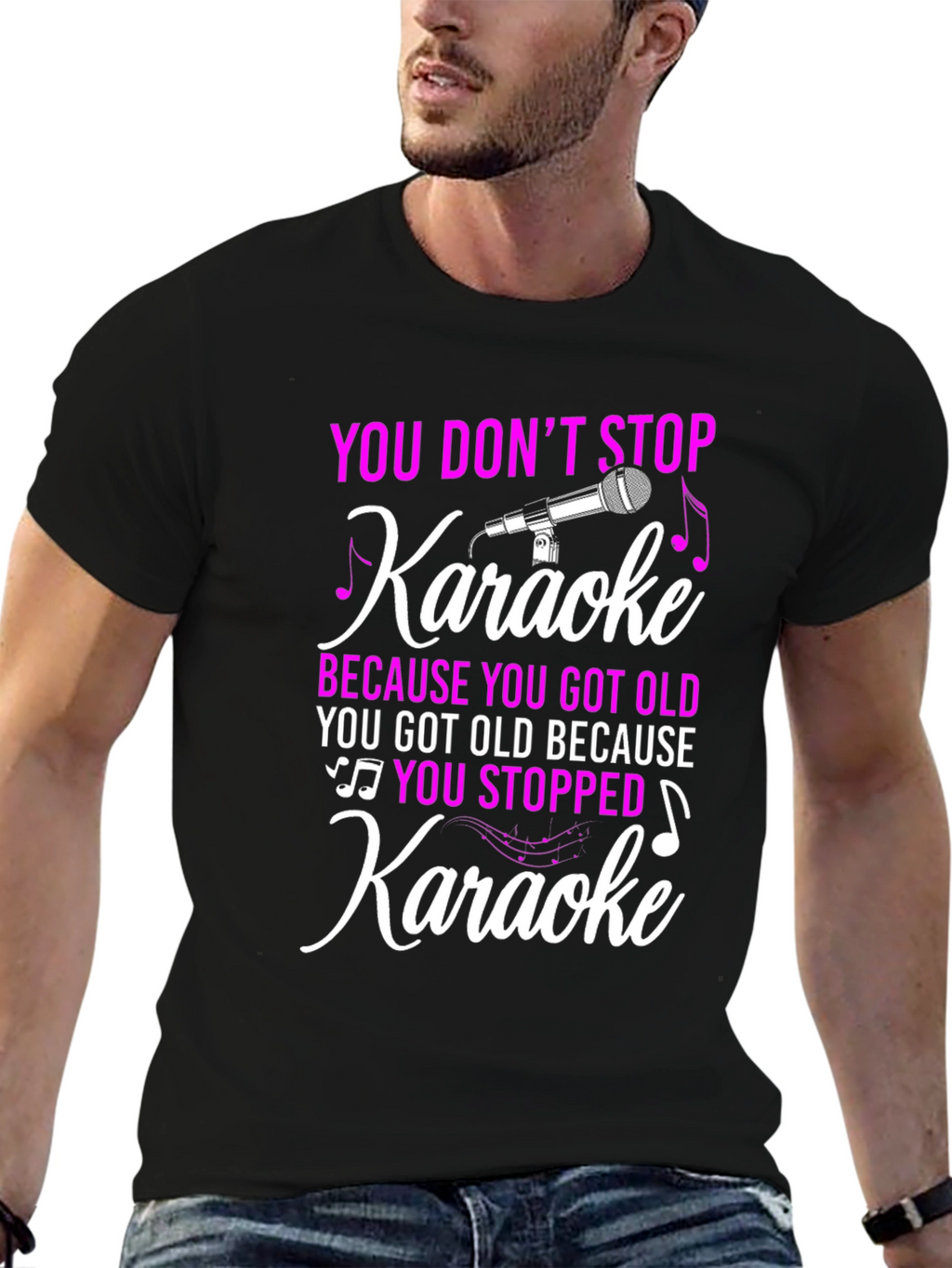 Karaoke Lover T-Shirt: Dont Stop Karaoke!
