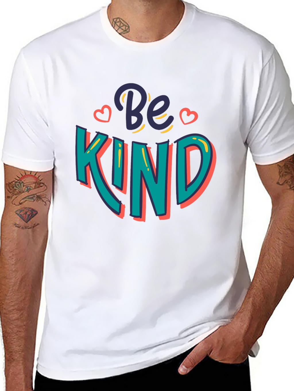 Be Kind Graphic Tee - Positive Vibes T-Shirt