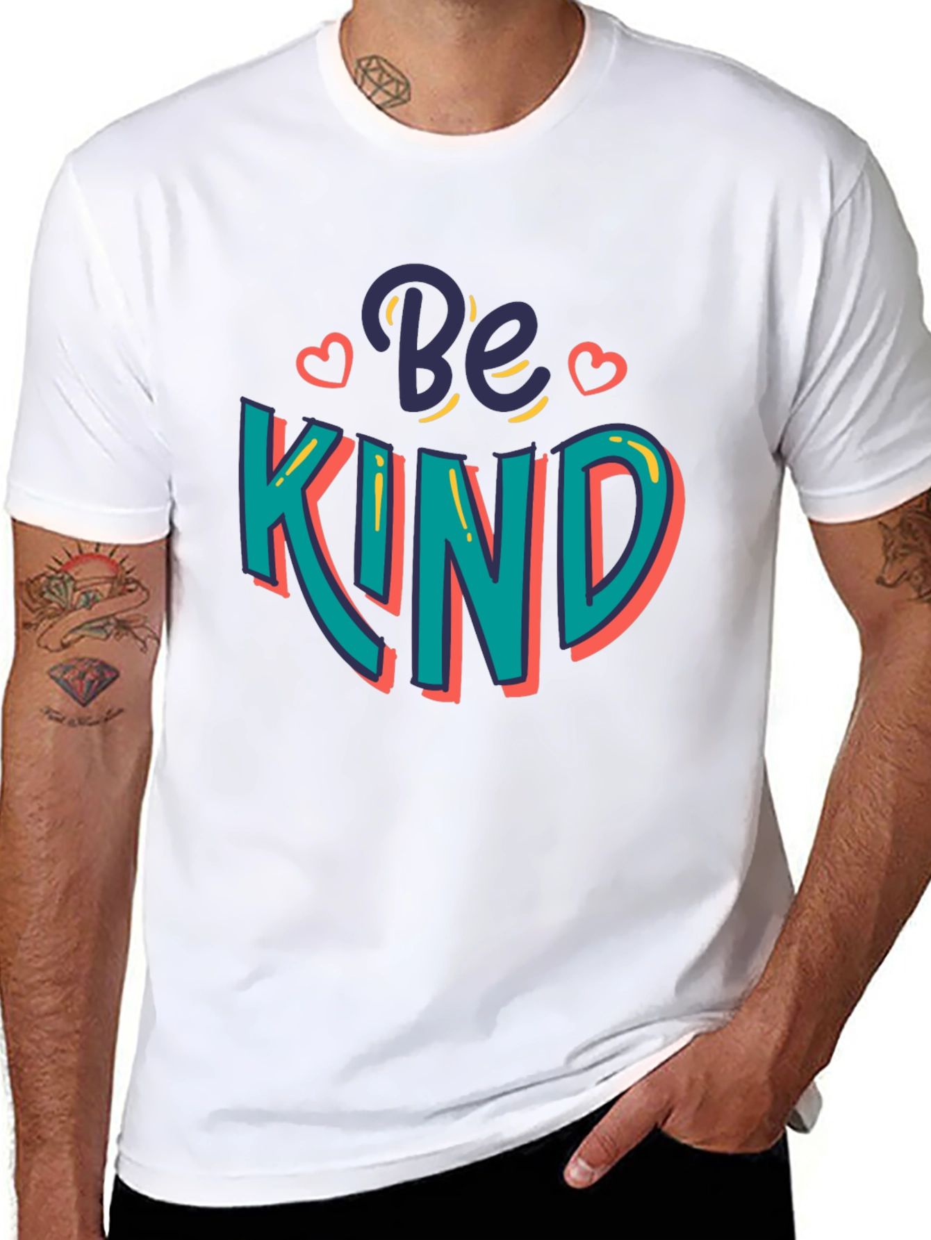 Be Kind Graphic Tee - Positive Vibes T-Shirt