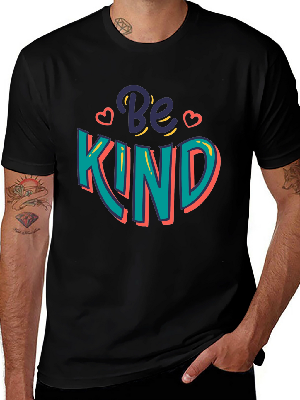Be Kind Graphic Tee - Positive Vibes T-Shirt