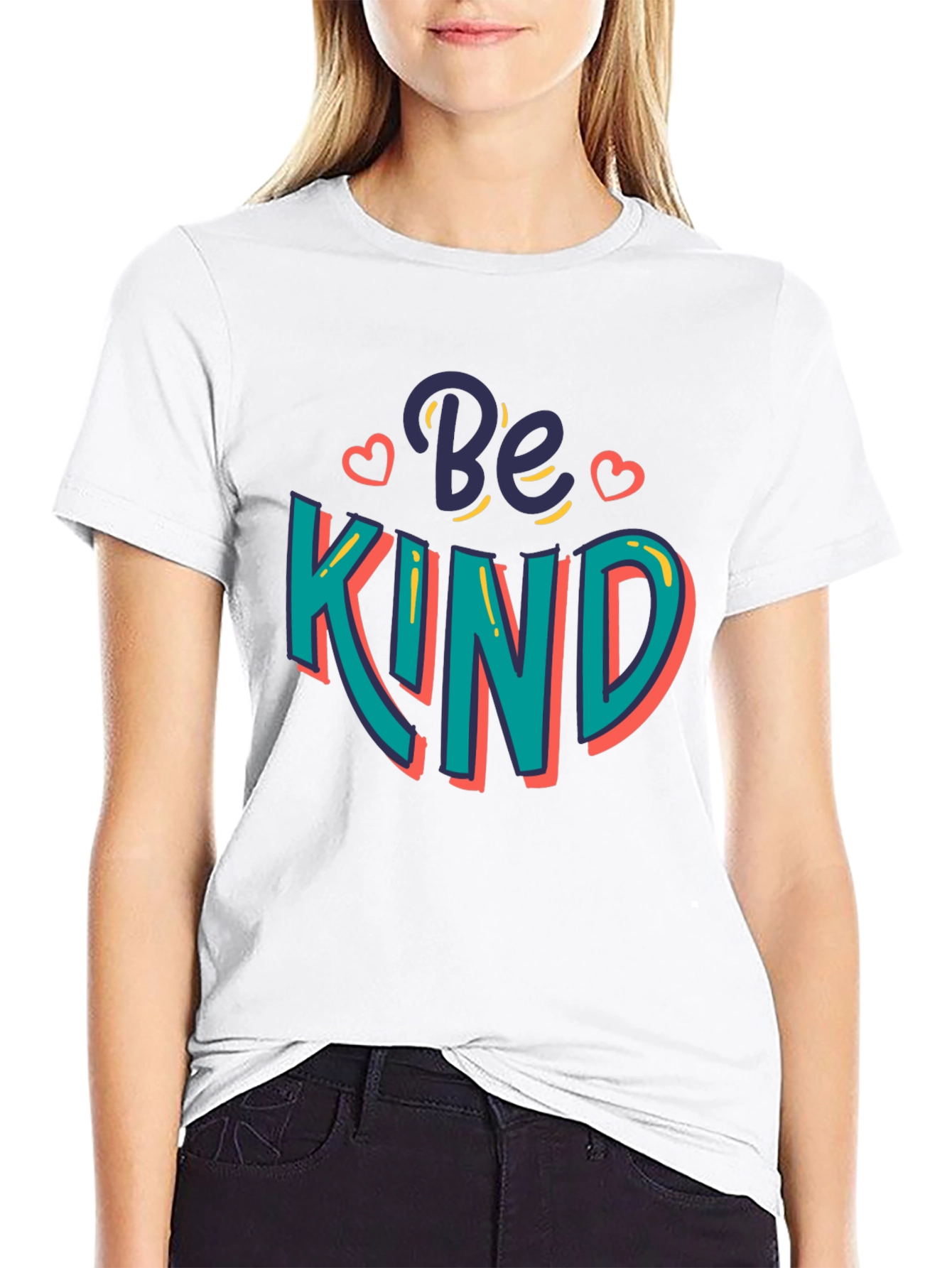Be Kind Graphic Tee - Positive Vibes T-Shirt