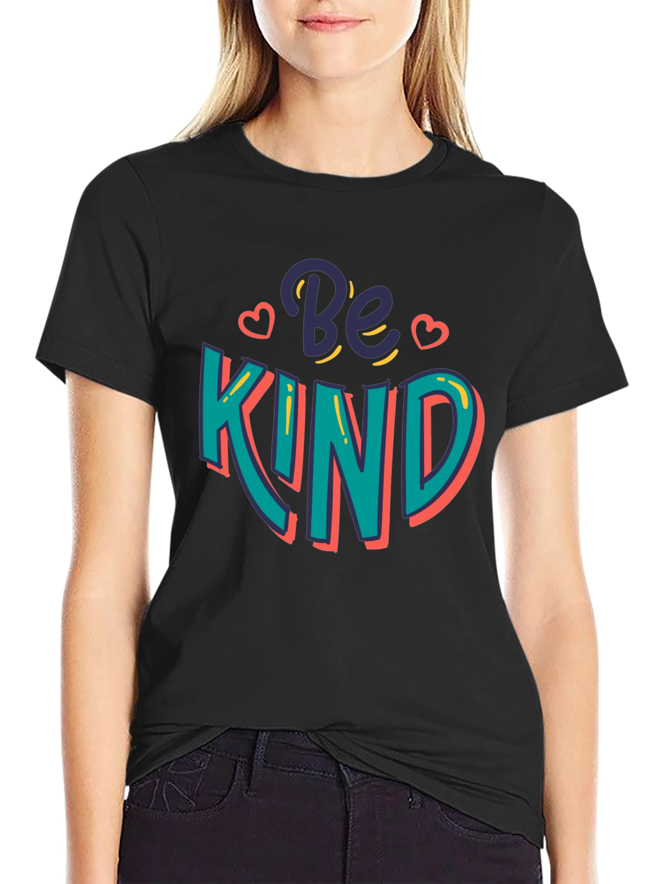 Be Kind Graphic Tee - Positive Vibes T-Shirt