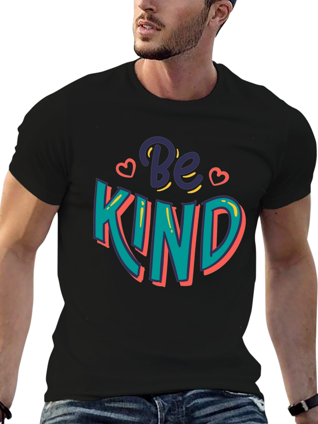 Be Kind Graphic Tee - Positive Vibes T-Shirt