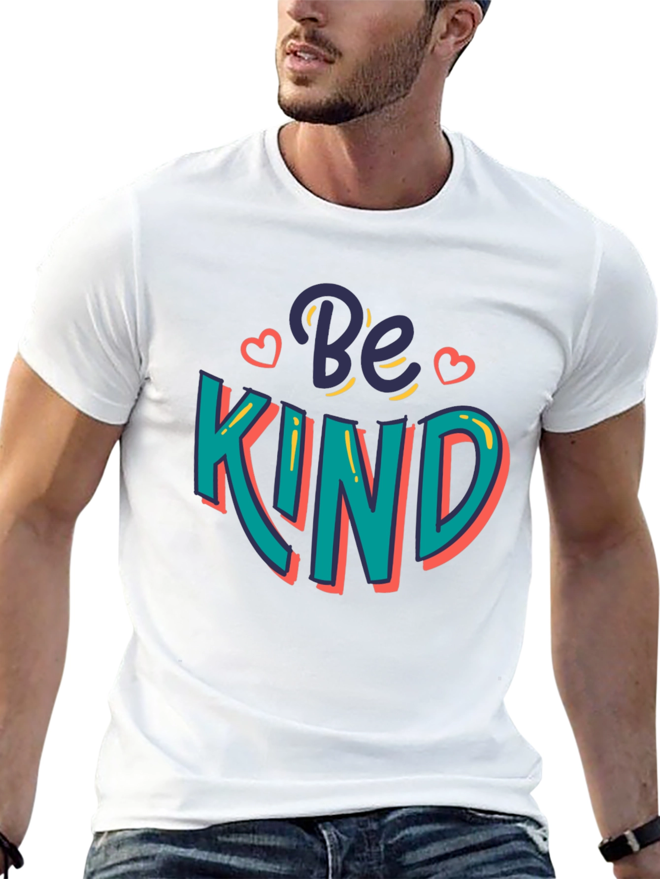 Be Kind Graphic Tee - Positive Vibes T-Shirt