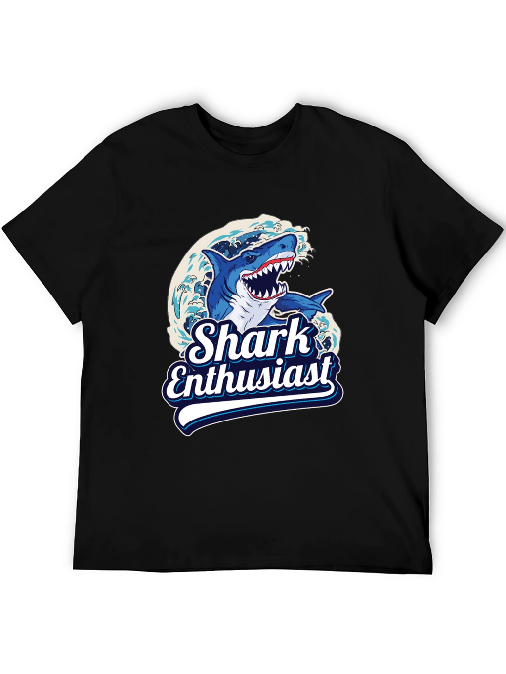 Shark Enthusiast Graphic T-Shirt