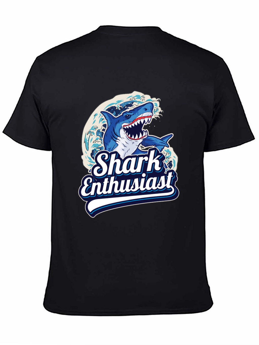 Shark Enthusiast Graphic T-Shirt