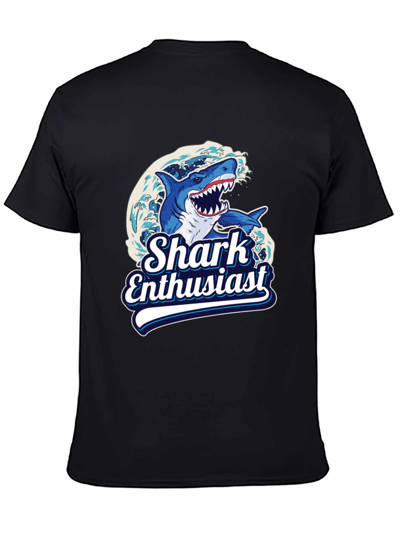 Shark Enthusiast Graphic T-Shirt