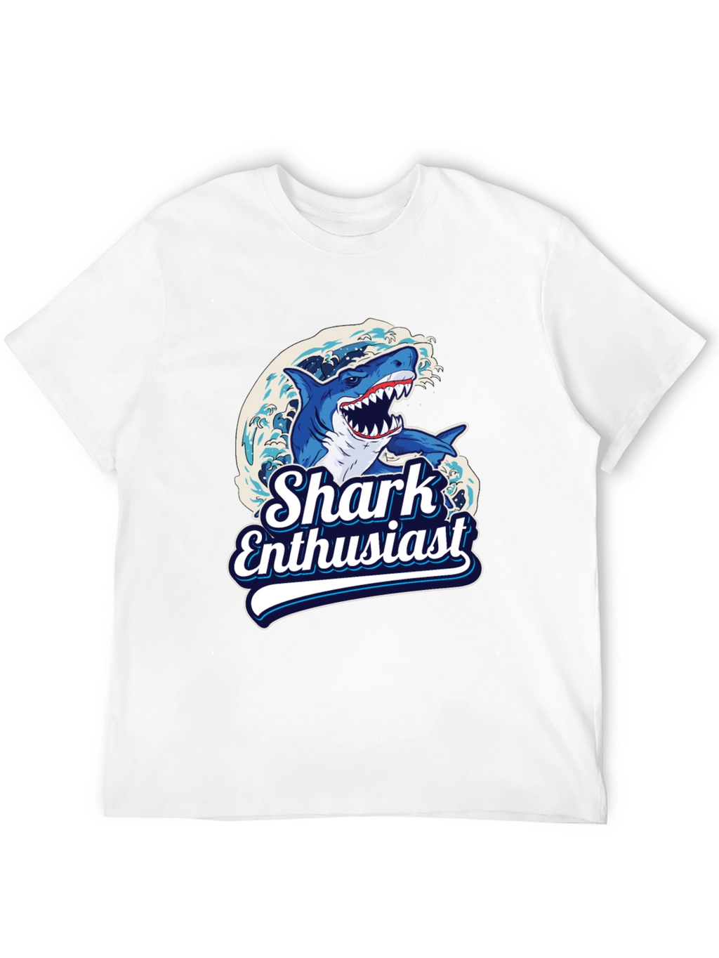 Shark Enthusiast Graphic T-Shirt