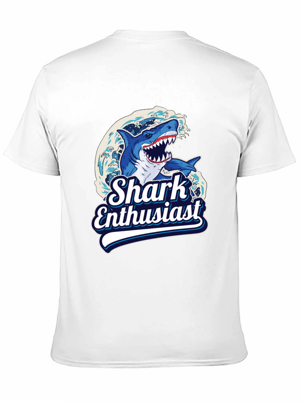 Shark Enthusiast Graphic T-Shirt