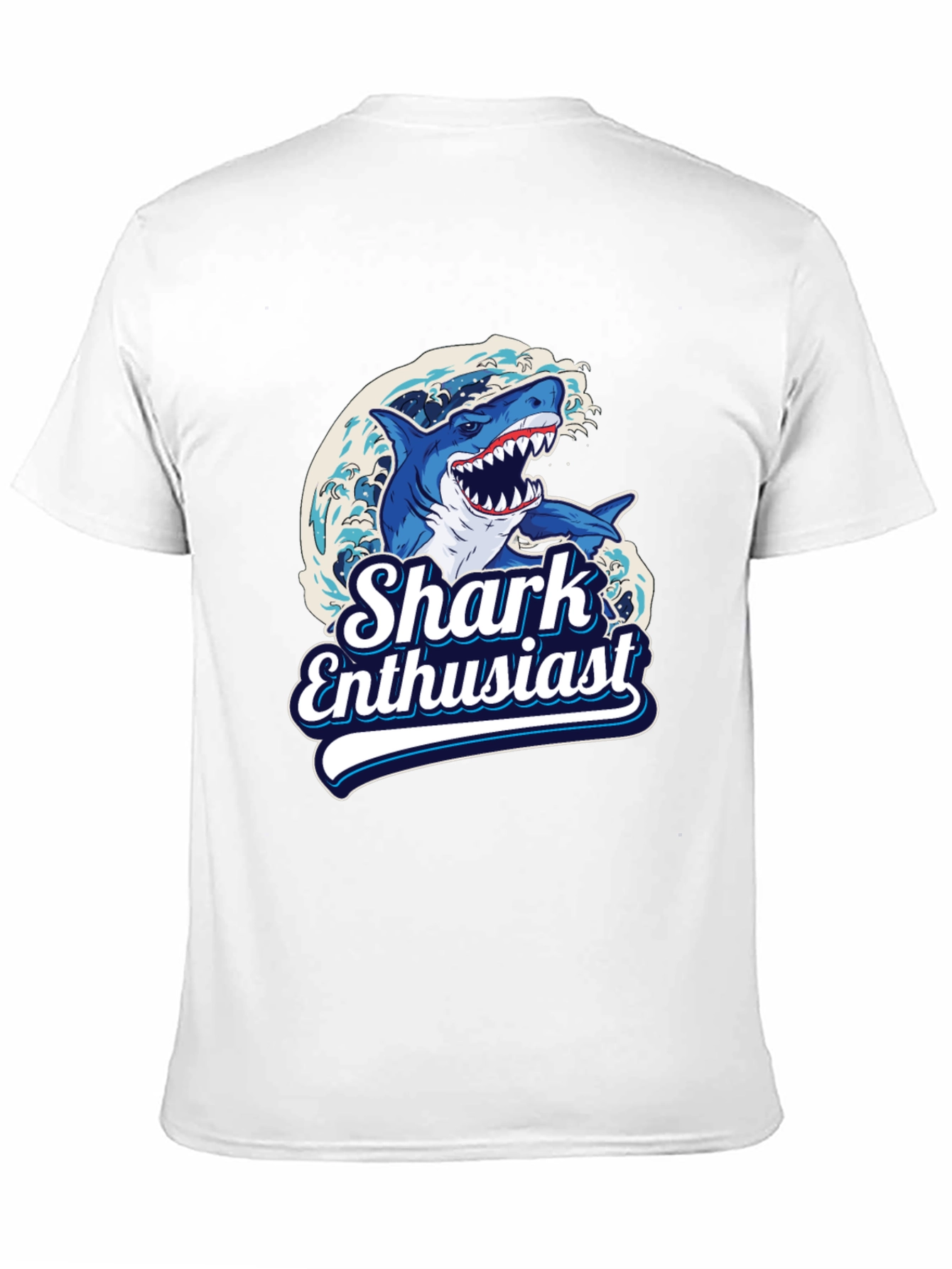 Shark Enthusiast Graphic T-Shirt