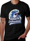 Shark Enthusiast Graphic T-Shirt